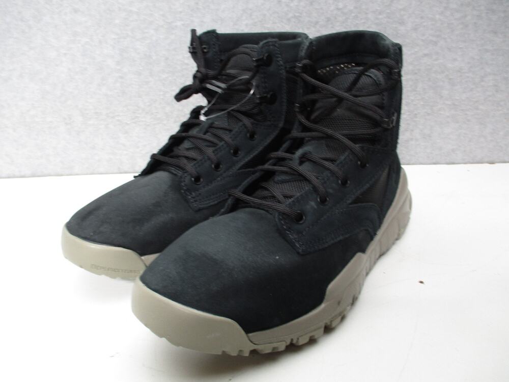 Nike SFB 6" Leather Black Taupe Hiking Boots Mens Sz 6 Womens Sz 7.5